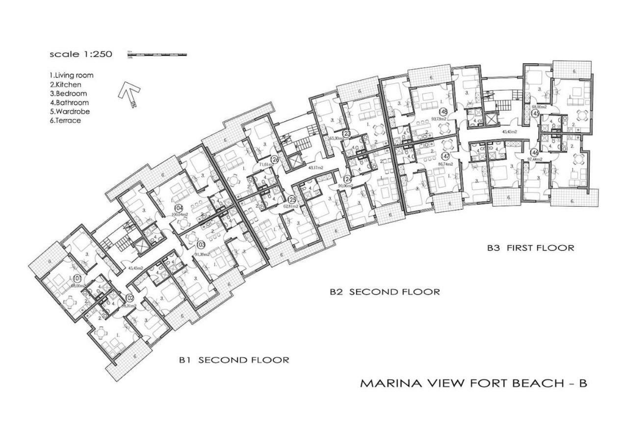 Magical Apartment In Marina View Fort Beach Светий Влас Екстер'єр фото